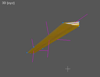 Image shows aileron surface normals